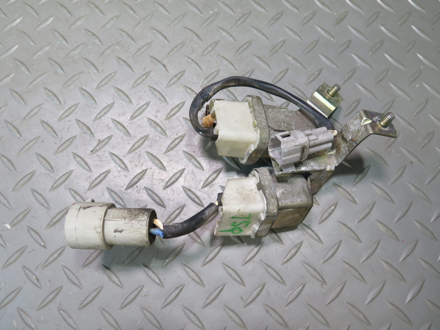 86-92 Toyota Supra MA70L Set of 2 A/C Fan Relay Module w Bracket OEM