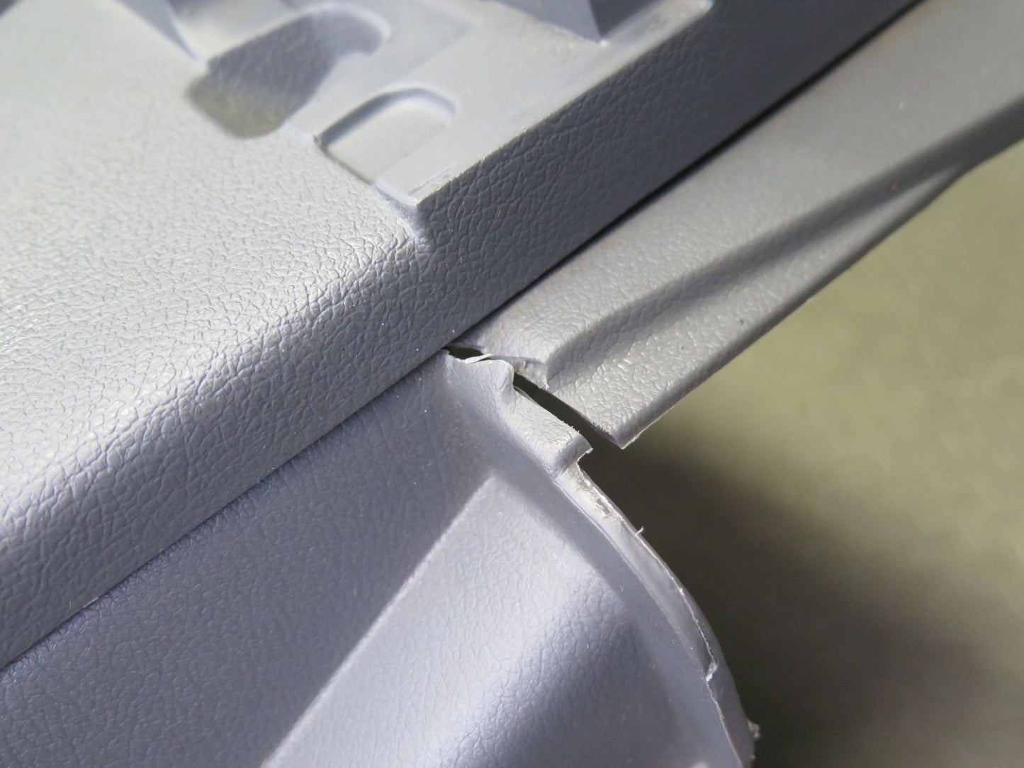 89-92 Toyota Supra MK3 Targa Rear Left Quarter Trunk Trim Cover Panel Gray OEM