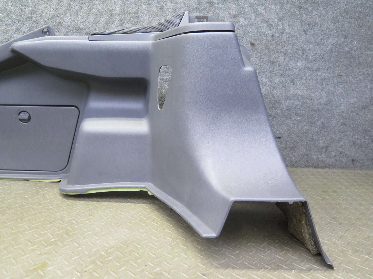 89-92 Toyota Supra MK3 Targa Rear Left Quarter Trunk Trim Cover Panel Gray OEM
