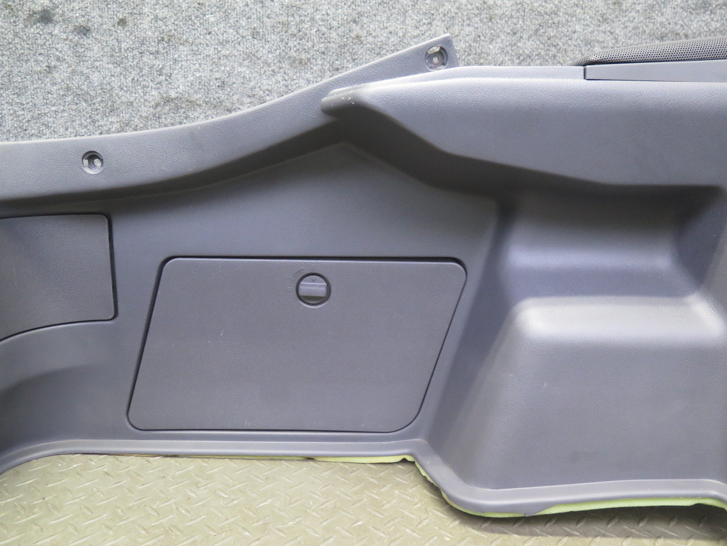 89-92 Toyota Supra MK3 Targa Rear Left Quarter Trunk Trim Cover Panel Gray OEM