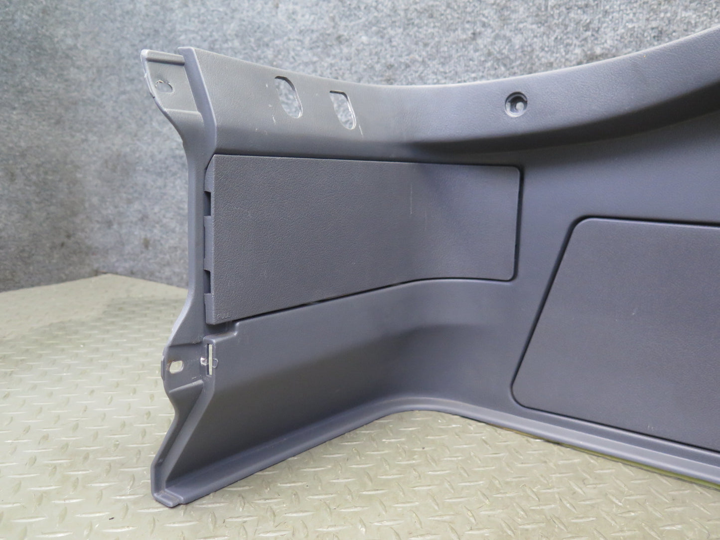 89-92 Toyota Supra MK3 Targa Rear Left Quarter Trunk Trim Cover Panel Gray OEM