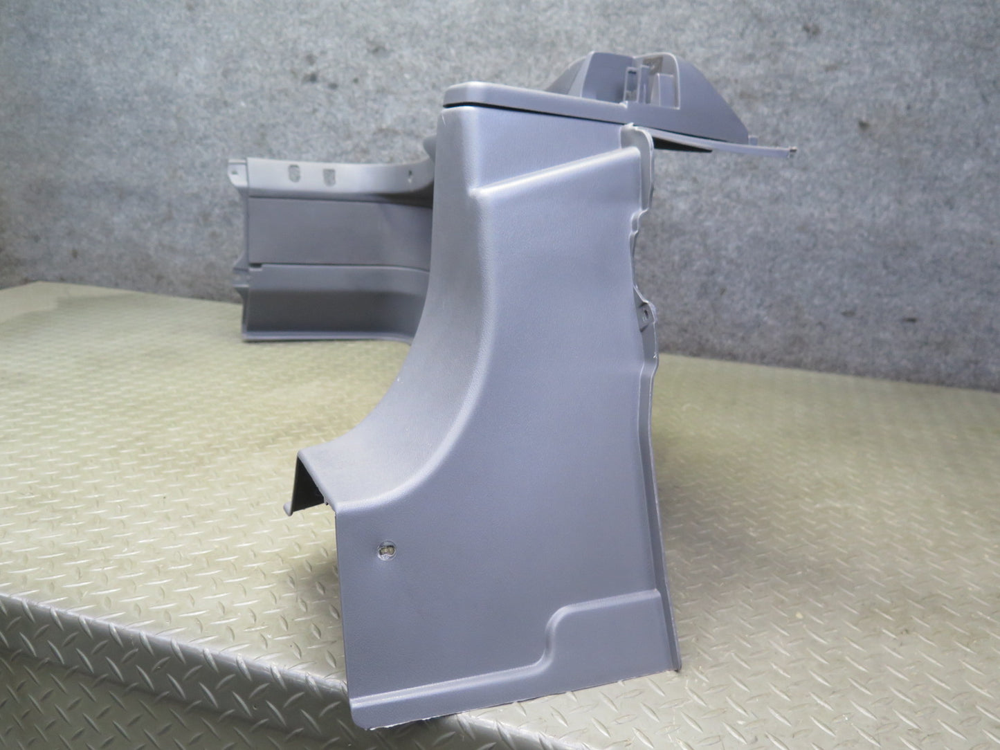 89-92 Toyota Supra MK3 Targa Rear Left Quarter Trunk Trim Cover Panel Gray OEM