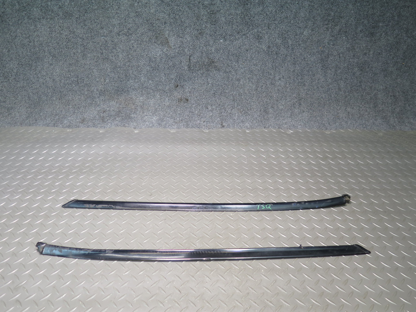 89-92 Toyota Supra MK3 Targa Set of 2 Left & Right A Pillar Trim Molding OEM