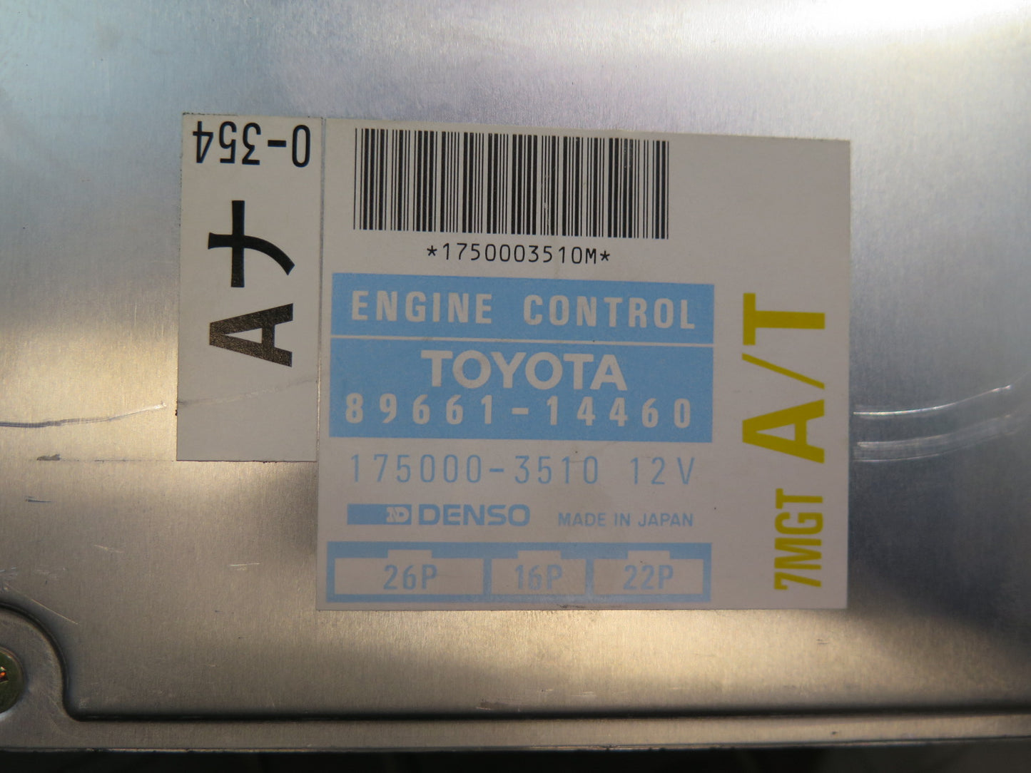 89-92 Toyota Supra MK3 7MGTE Turbo A/T ECM ECU Engine Control Module Unit OEM