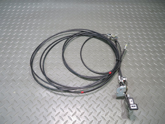 86-92 Toyota Supra MK3 Fuel Door Trunk Open Release Handle Cable OEM