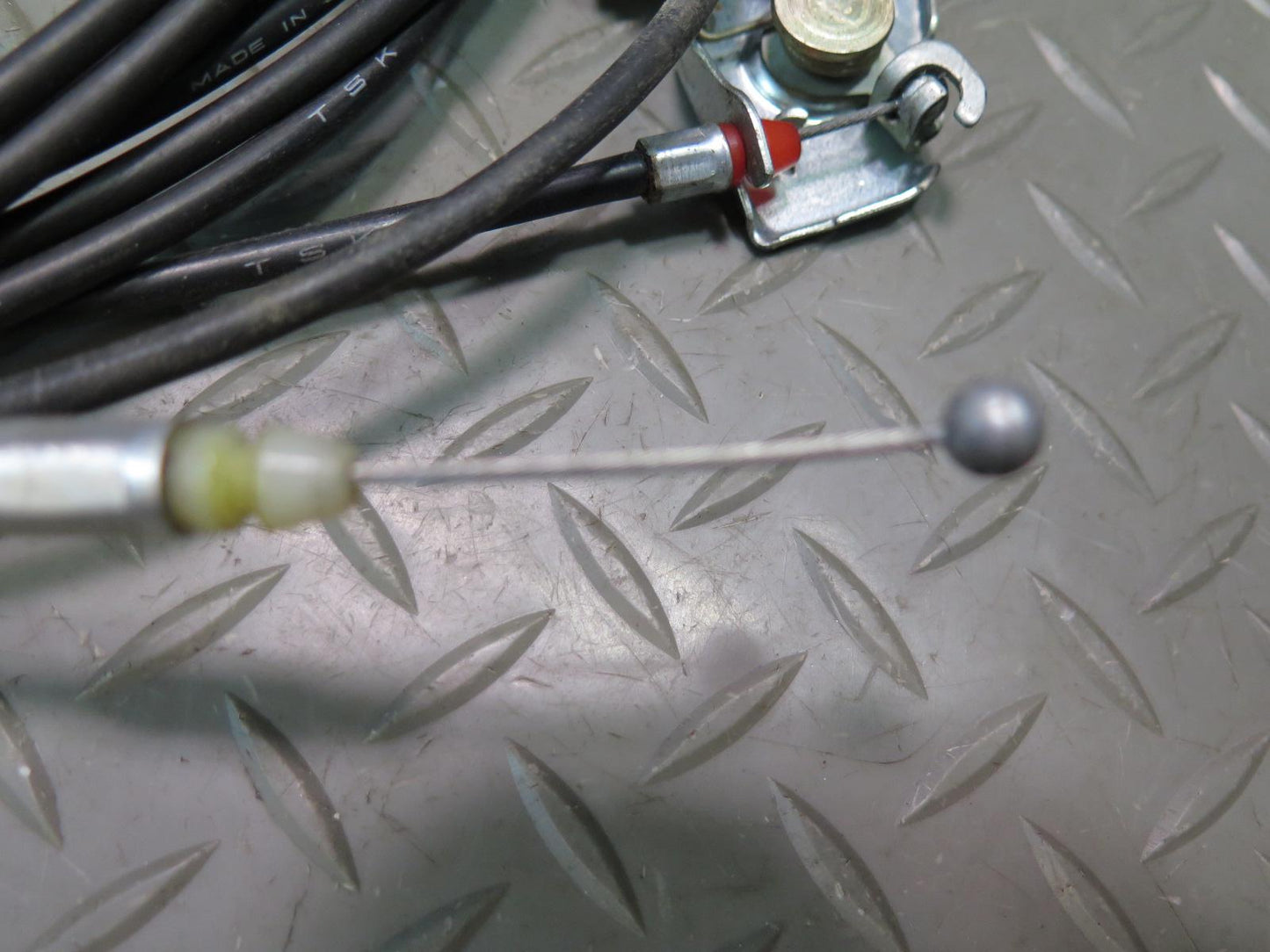 86-92 Toyota Supra MK3 Fuel Door Trunk Open Release Handle Cable OEM