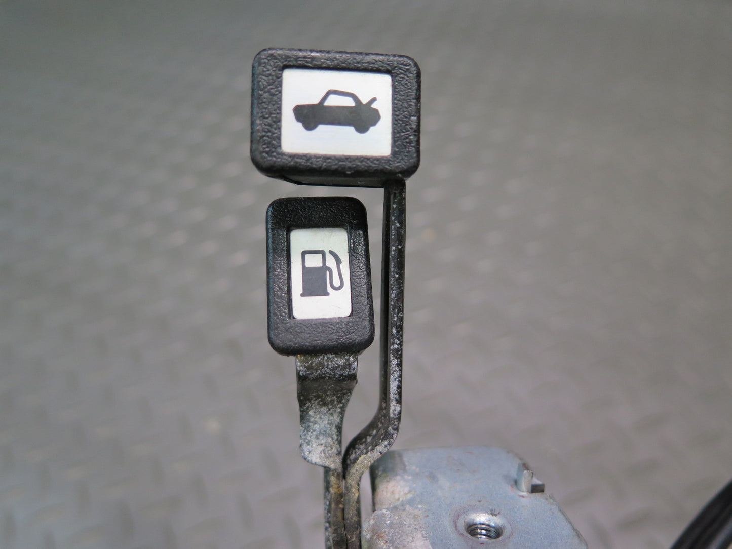 86-92 Toyota Supra MK3 Fuel Door Trunk Open Release Handle Cable OEM