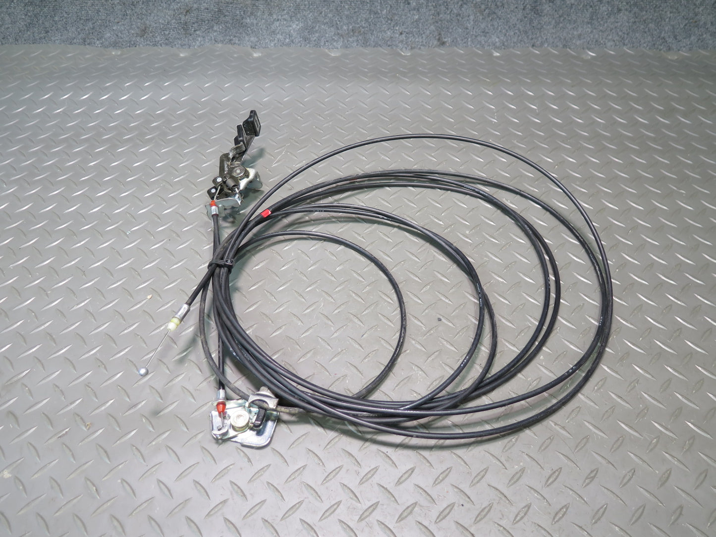 86-92 Toyota Supra MK3 Fuel Door Trunk Open Release Handle Cable OEM