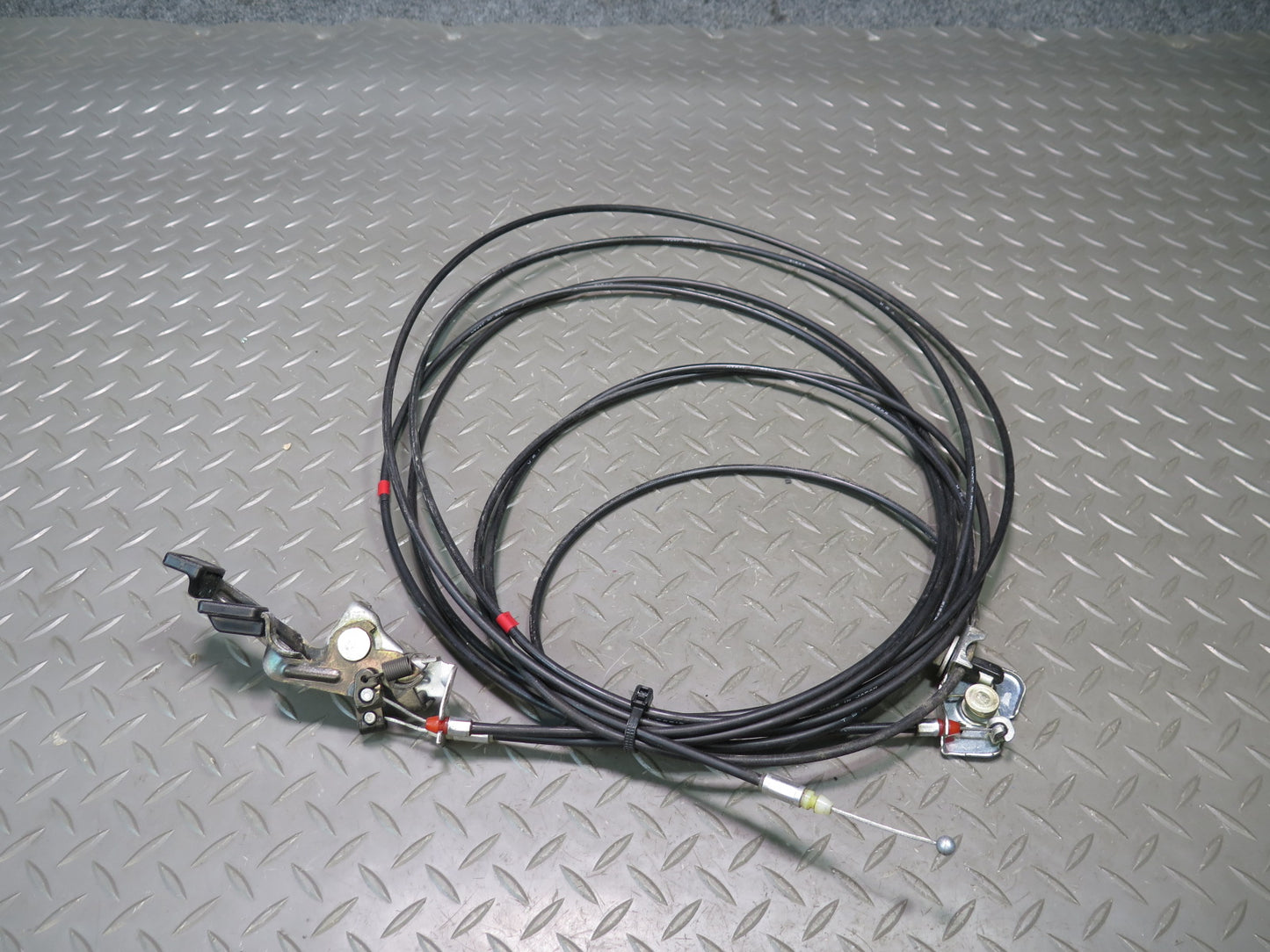 86-92 Toyota Supra MK3 Fuel Door Trunk Open Release Handle Cable OEM