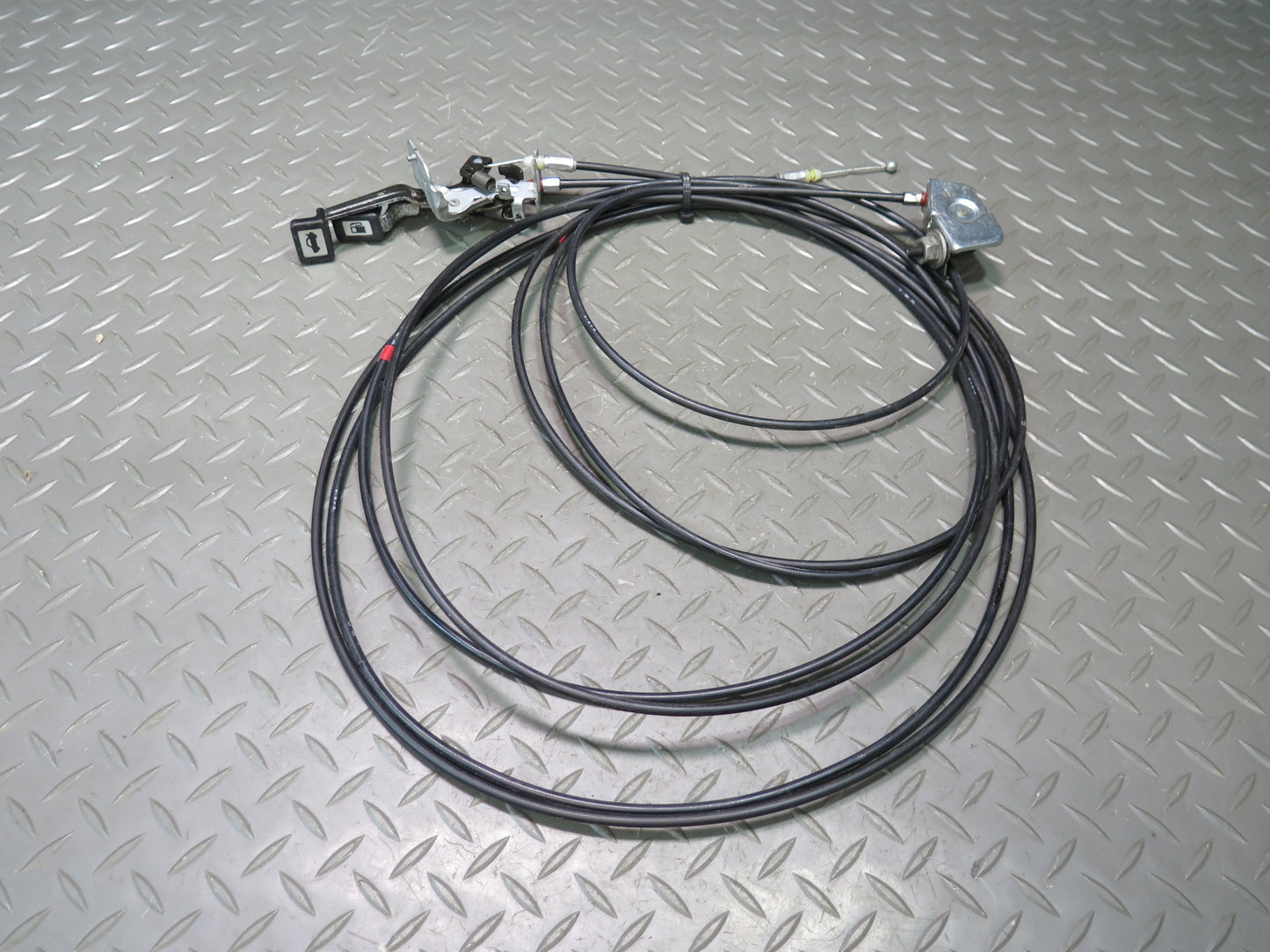 86-92 Toyota Supra MK3 Fuel Door Trunk Open Release Handle Cable OEM