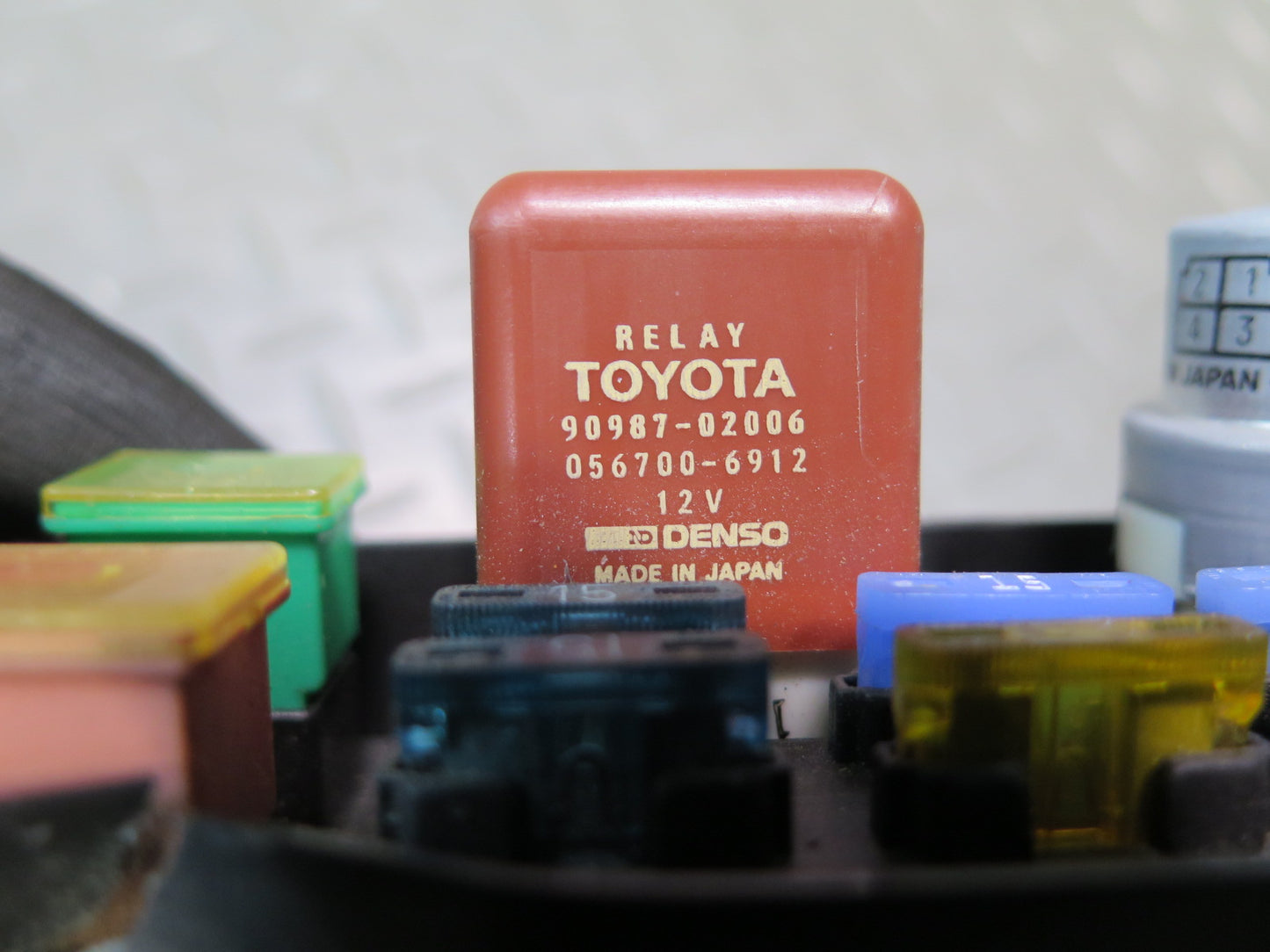1990 Toyota Supra MK3 7MGTE Turbo Engine Fuse Relay Box OEM