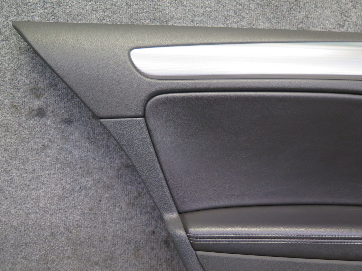 12-13 VW Golf R MK6 4DOOR Rear Left & Right Interior Trim Panel Set Black OEM