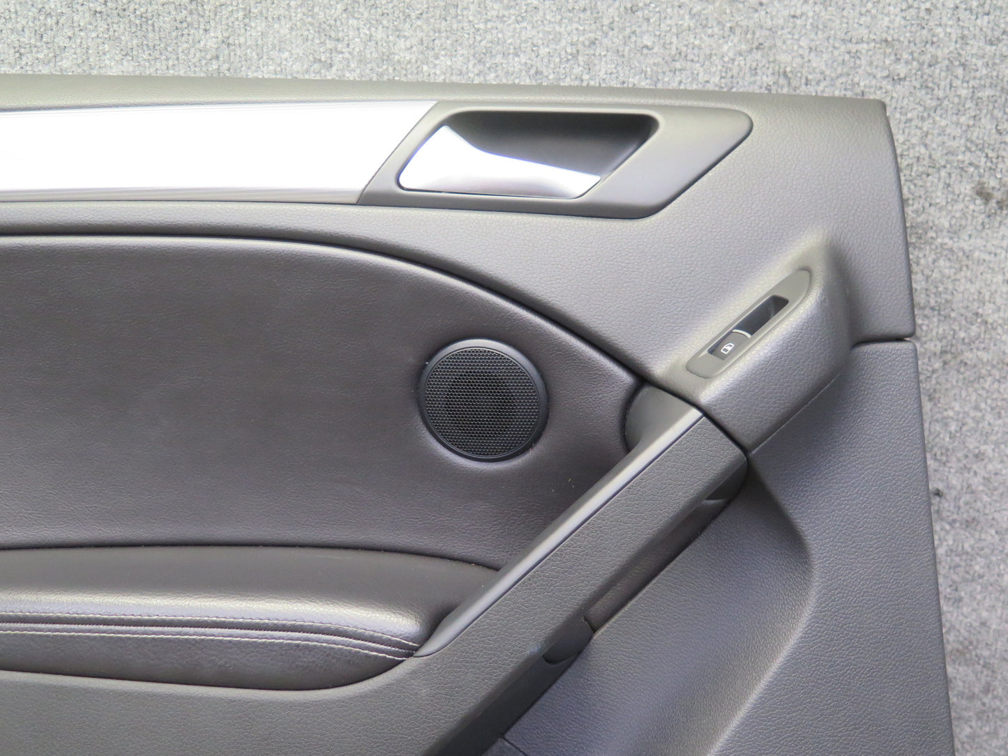 12-13 VW Golf R MK6 4DOOR Rear Left & Right Interior Trim Panel Set Black OEM