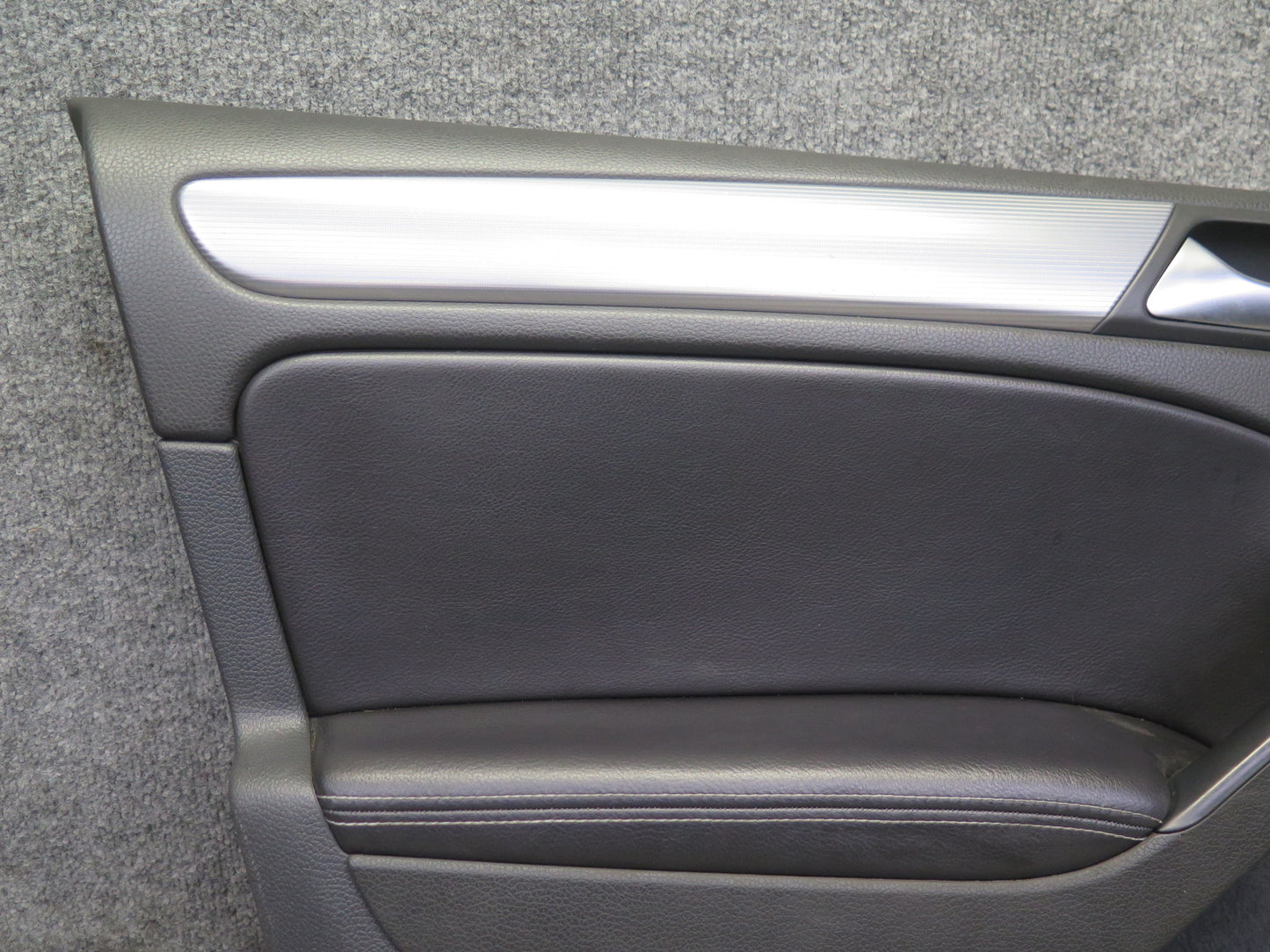 12-13 VW Golf R MK6 4DOOR Front Left & Right Interior Trim Panel Set Black OEM