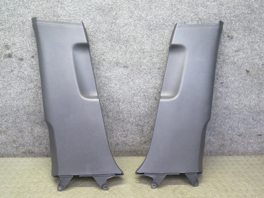 10-14 VW Golf GTI R 4DOOR Left & Right Lower B Pillar Trim Cover Set Black OEM