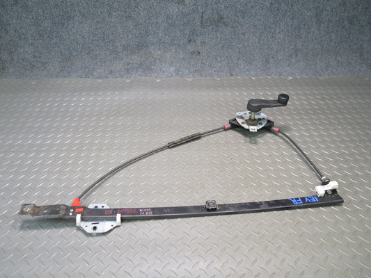 99-03 VW Eurovan T4 Front Right Door Manual Window Regulator w Handle OEM