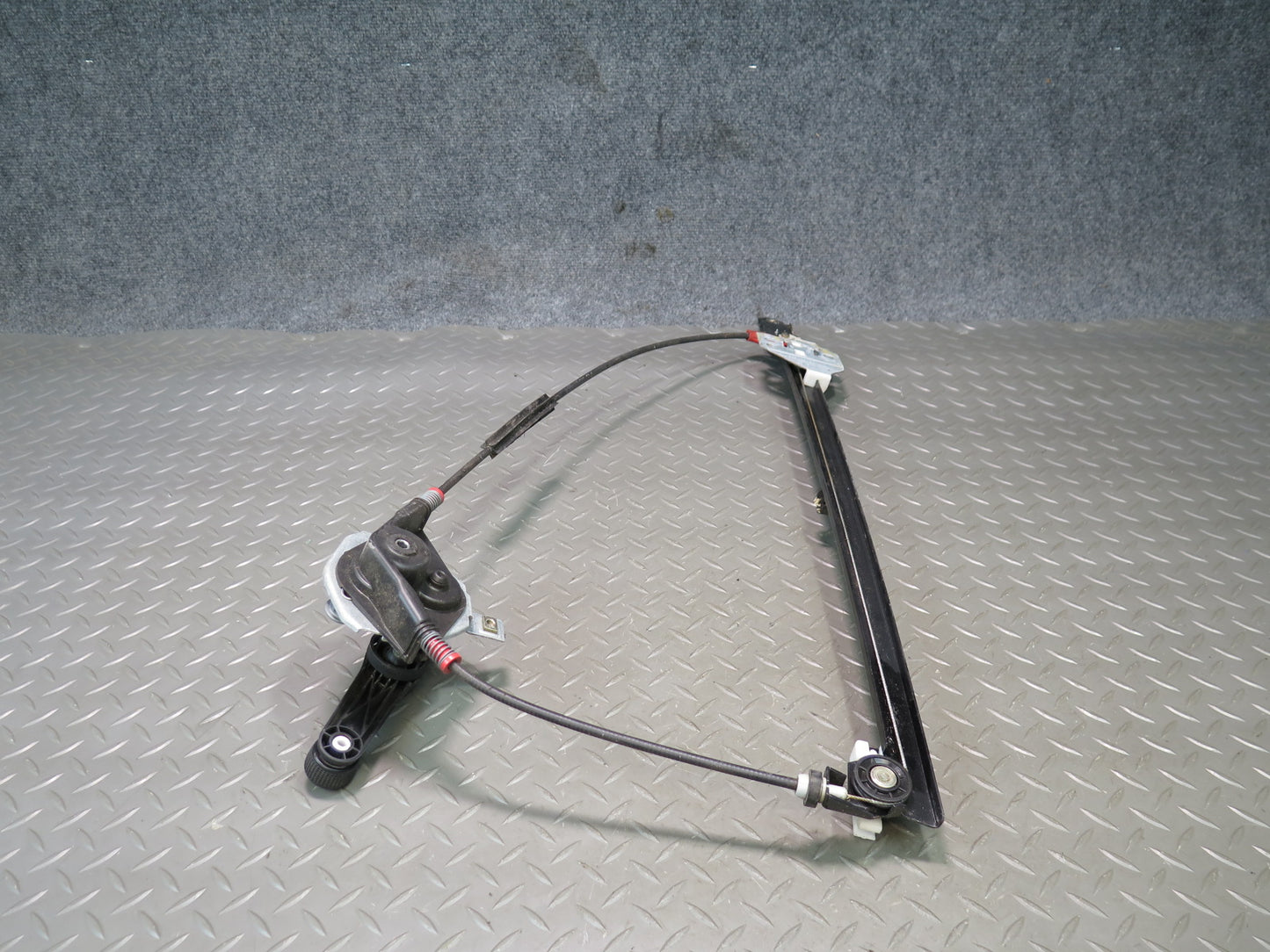 99-03 VW Eurovan T4 Front Right Door Manual Window Regulator w Handle OEM