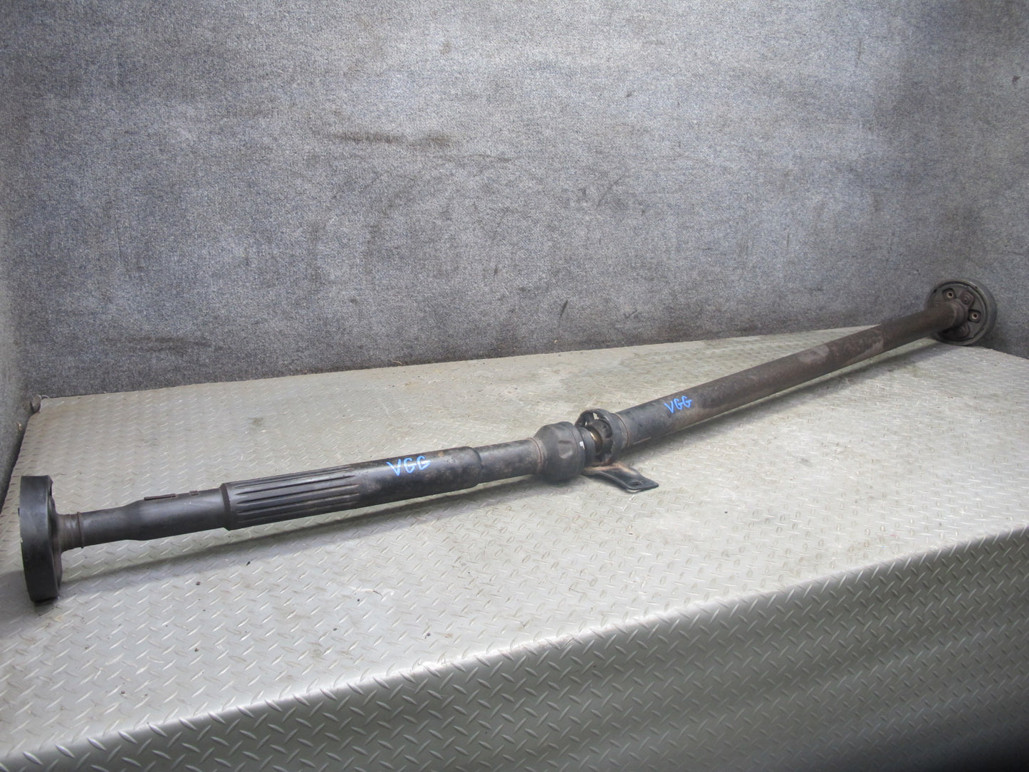 12-13 Volkswagen VW Golf R MK6 M/T AWD Rear Drive Propeller Shaft Assy 117K OEM