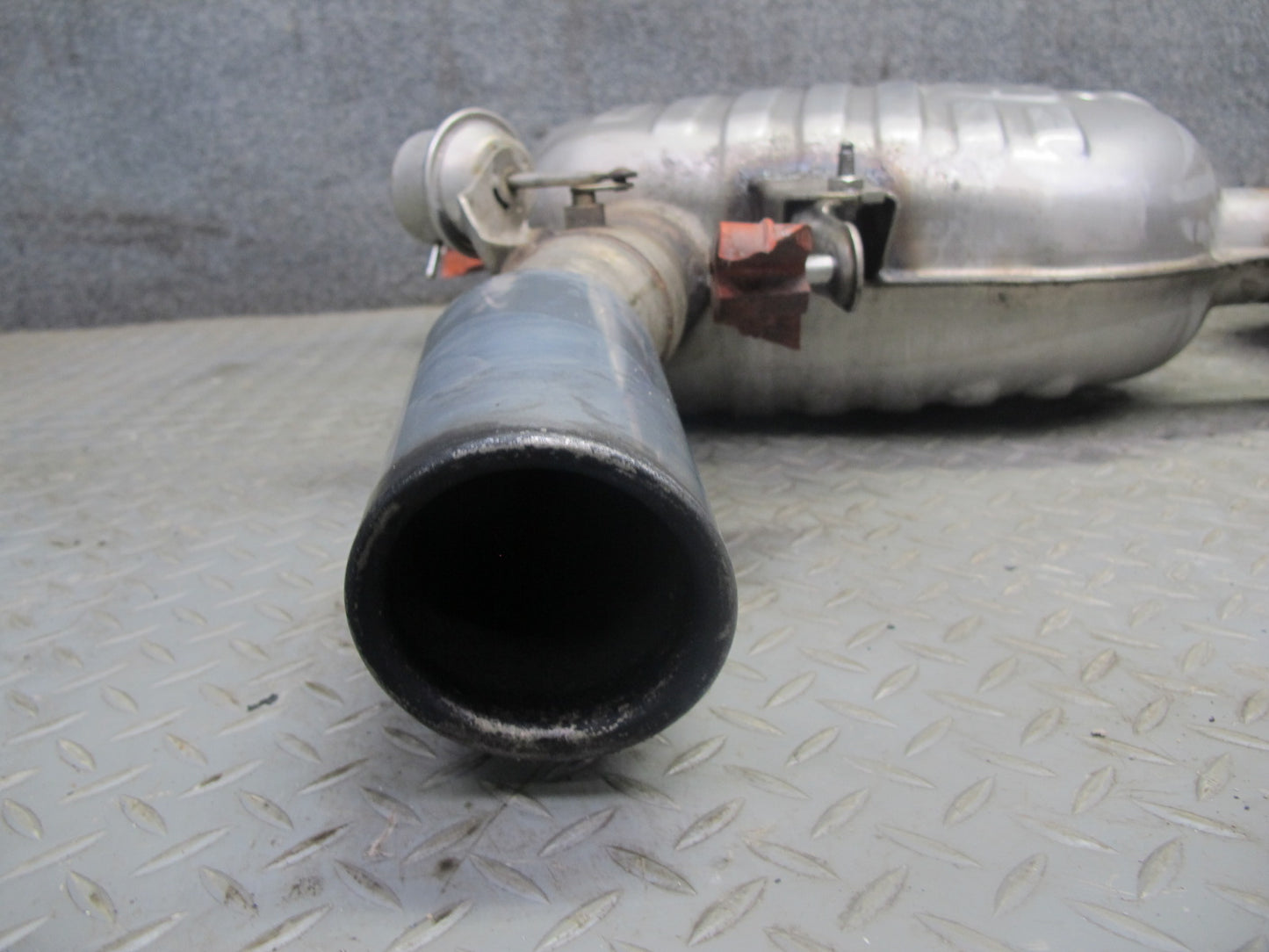 11-13 BMW E92 E93 335i N55 Set of 2 Rear Left & Right Exhaust Muffler w Tips OEM