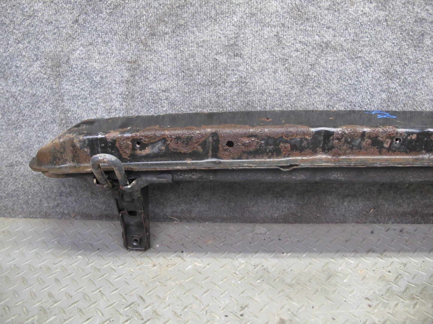 86-92 Toyota Supra MK3 Rear Bumper Reinforcement Impact Bar 60K Miles OEM