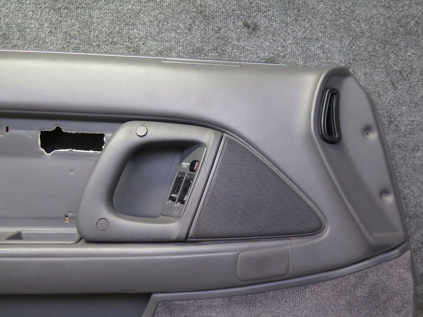 89-90 Toyota Supra MK3 Front Left & Right Door Interior Trim Cover Panel 60K OEM