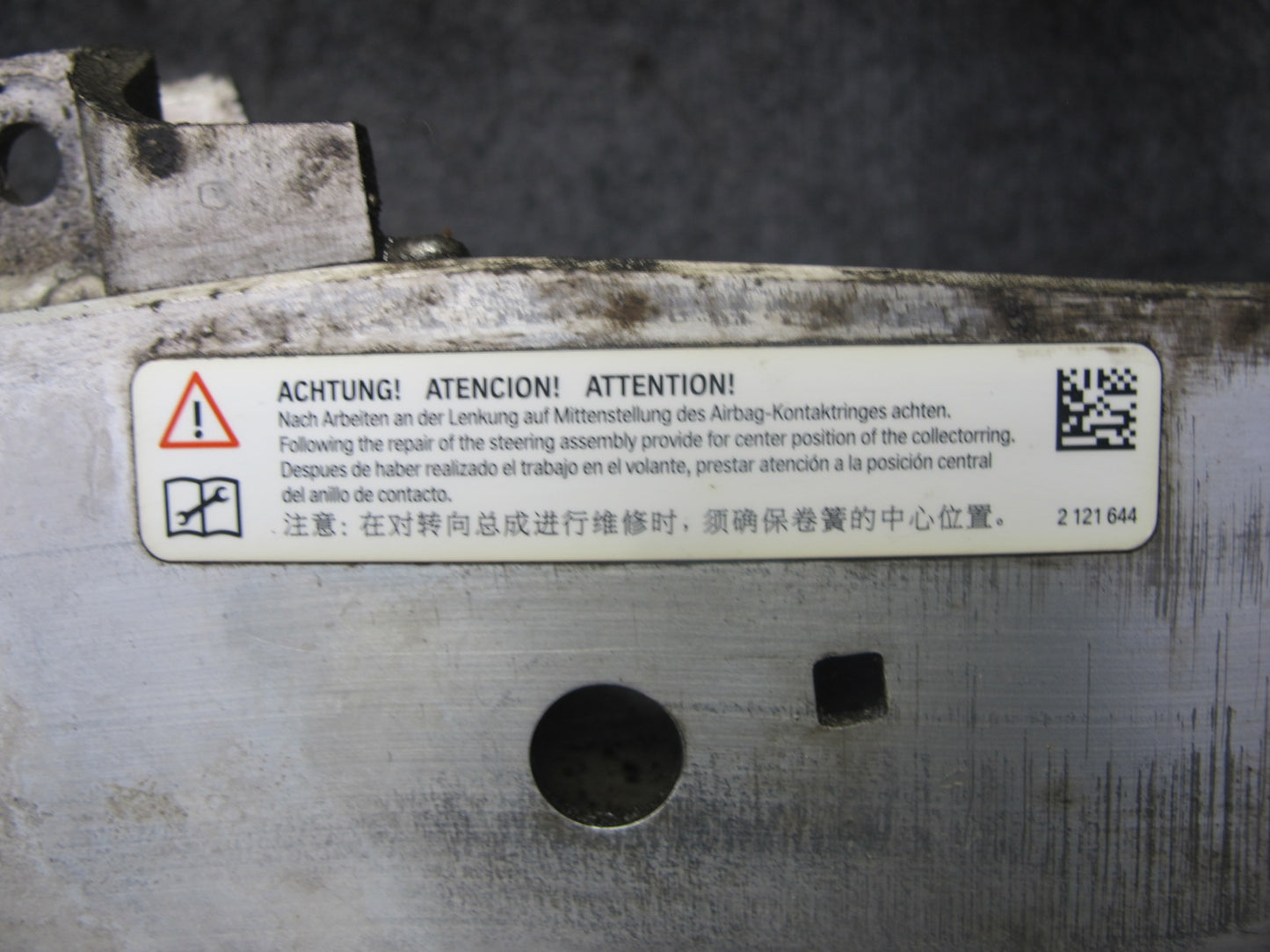 07-13 BMW E93 335i RWD Convertible Front Suspension Crossmember Subframe OEM