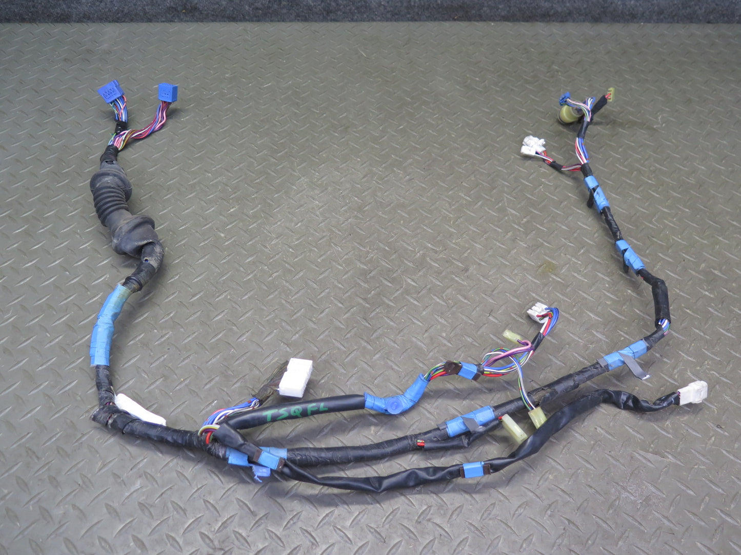 86-92 Toyota Supra MA70L Set of 2 Left & Right Door Wire Wiring Harness OEM