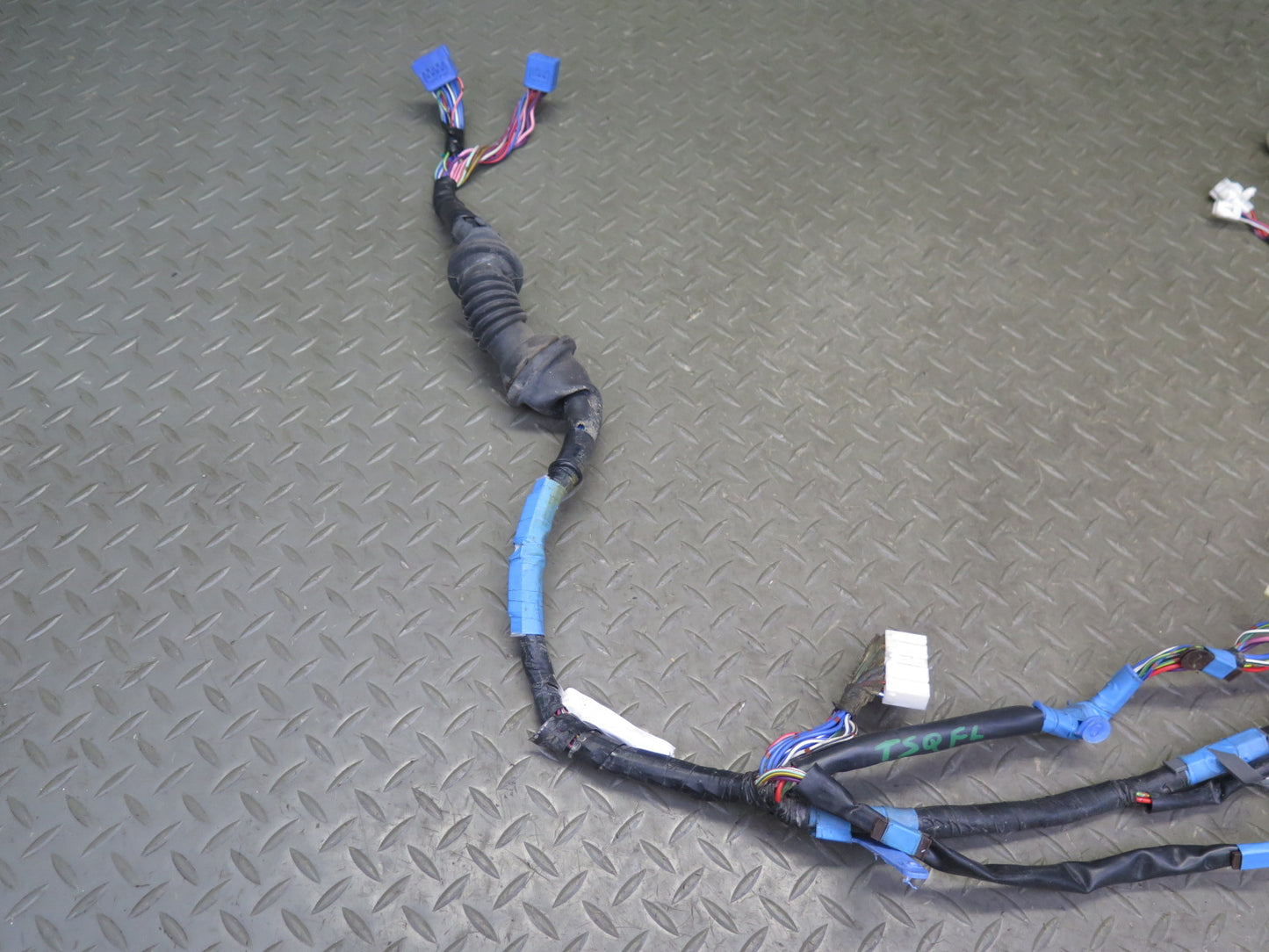 86-92 Toyota Supra MA70L Set of 2 Left & Right Door Wire Wiring Harness OEM