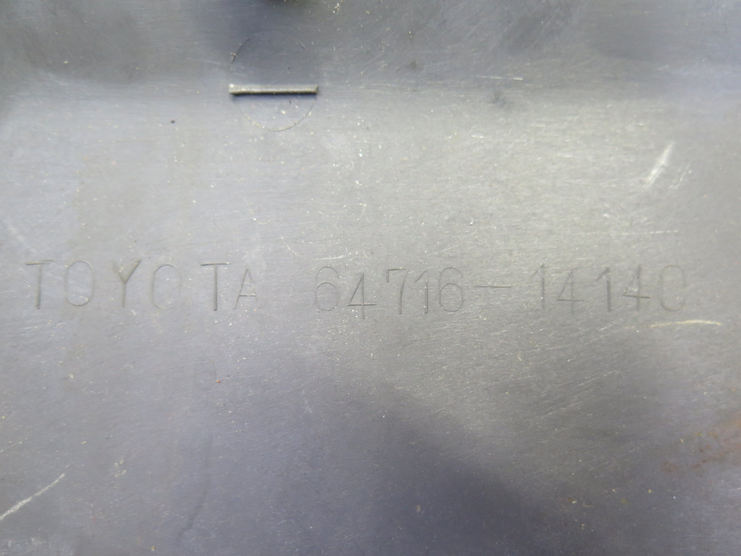 86-92 Toyota Supra MA70L Rear Trunk Hatch Tailgate Trim Cover Panel OEM