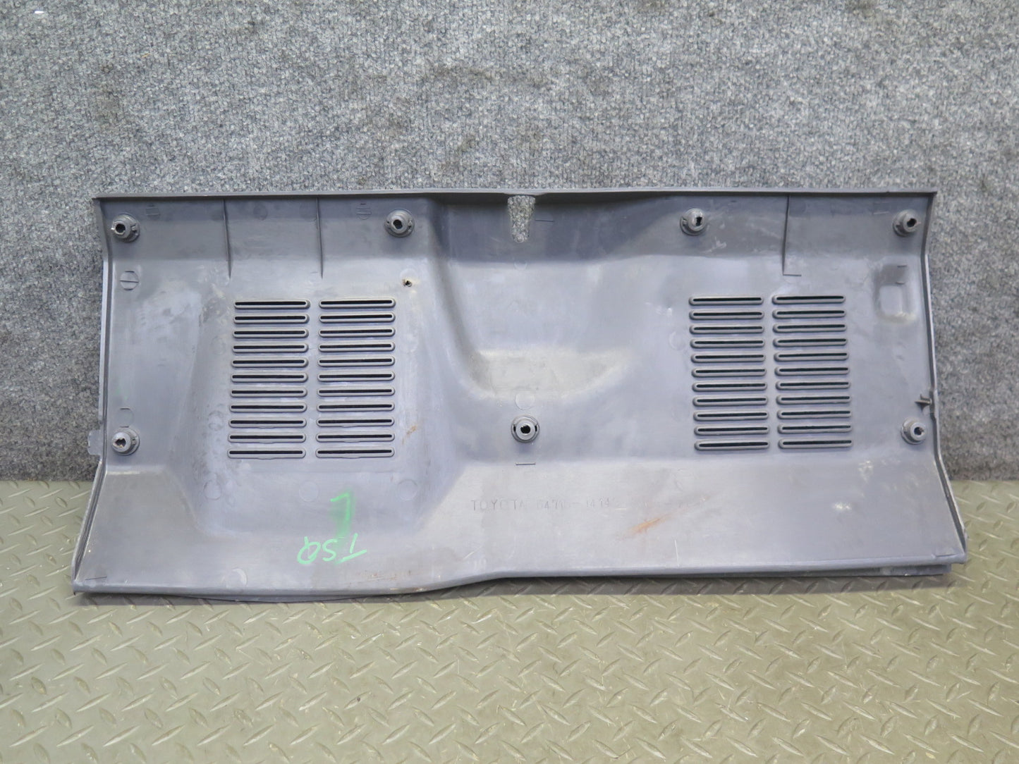 86-92 Toyota Supra MA70L Rear Trunk Hatch Tailgate Trim Cover Panel OEM