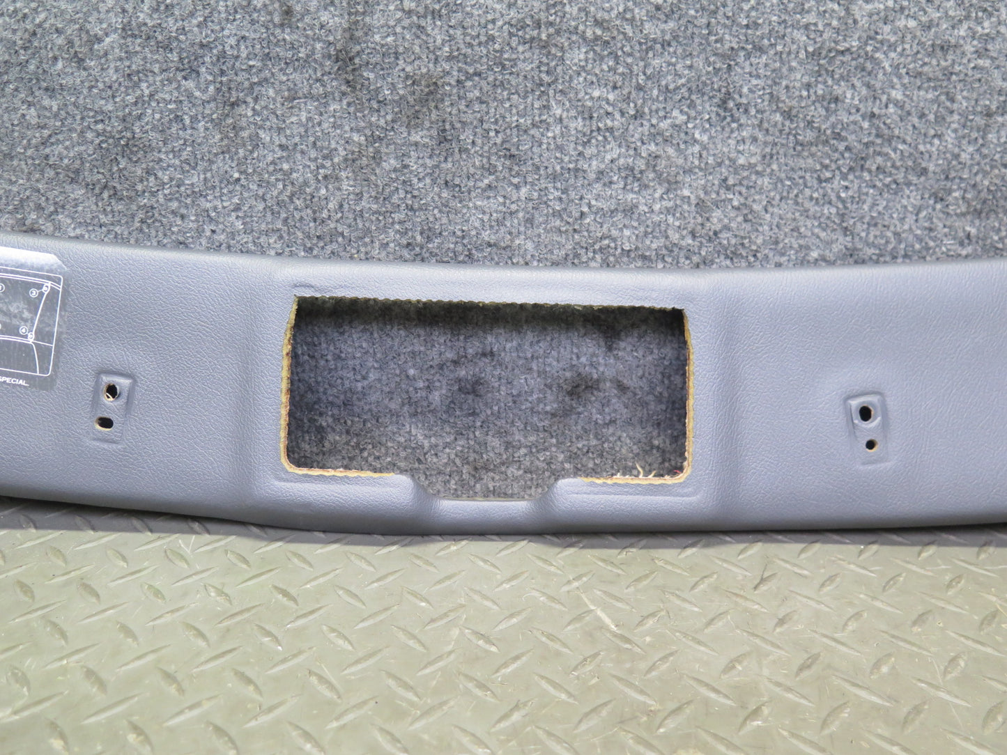 86-92 Toyota Supra MA70L Targa Front Upper Headliner Trim Cover Panel Gray OEM