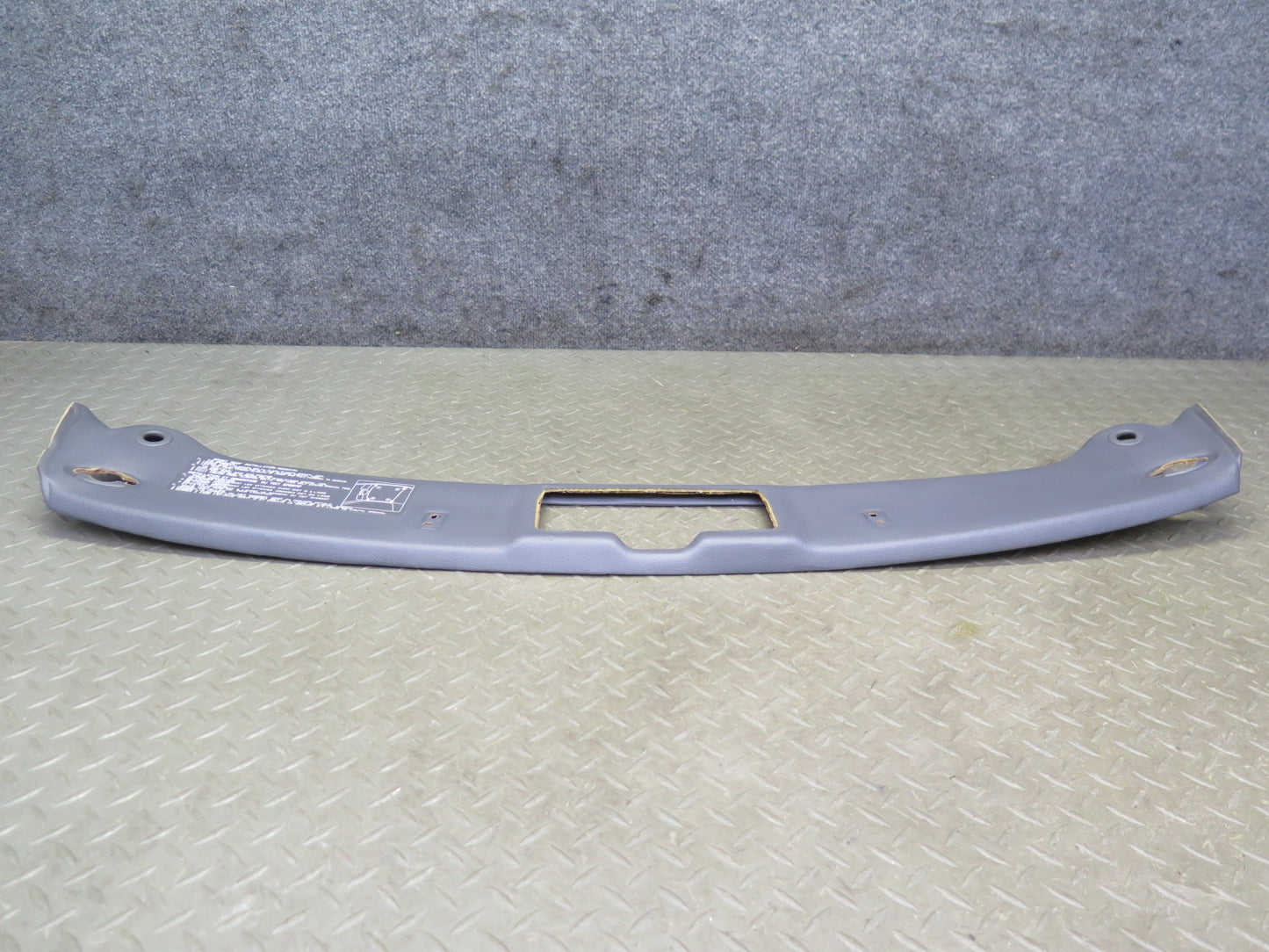 86-92 Toyota Supra MA70L Targa Front Upper Headliner Trim Cover Panel Gray OEM
