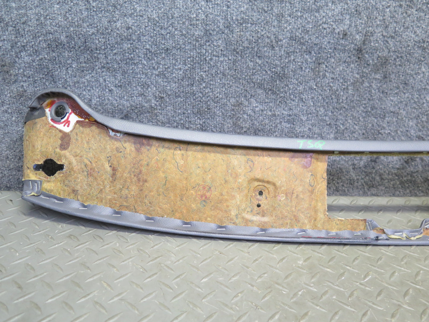 86-92 Toyota Supra MA70L Targa Front Upper Headliner Trim Cover Panel Gray OEM