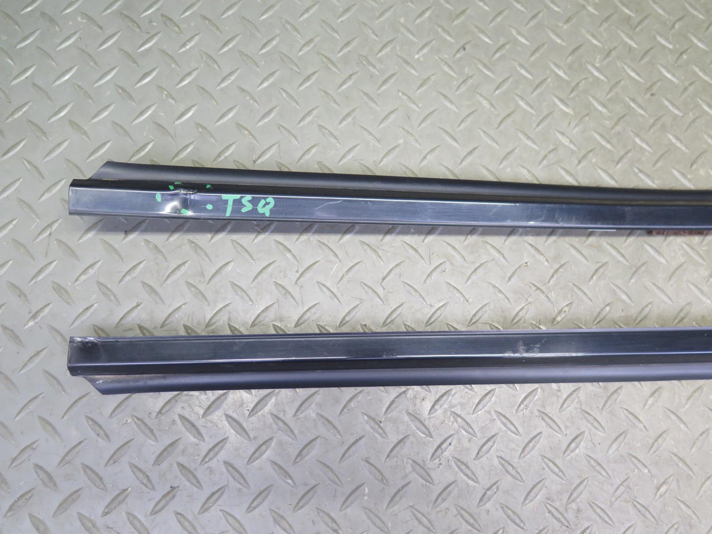 86-92 Toyota Supra MA70L Set of 2 Door Window Weatherstrip Molding OEM