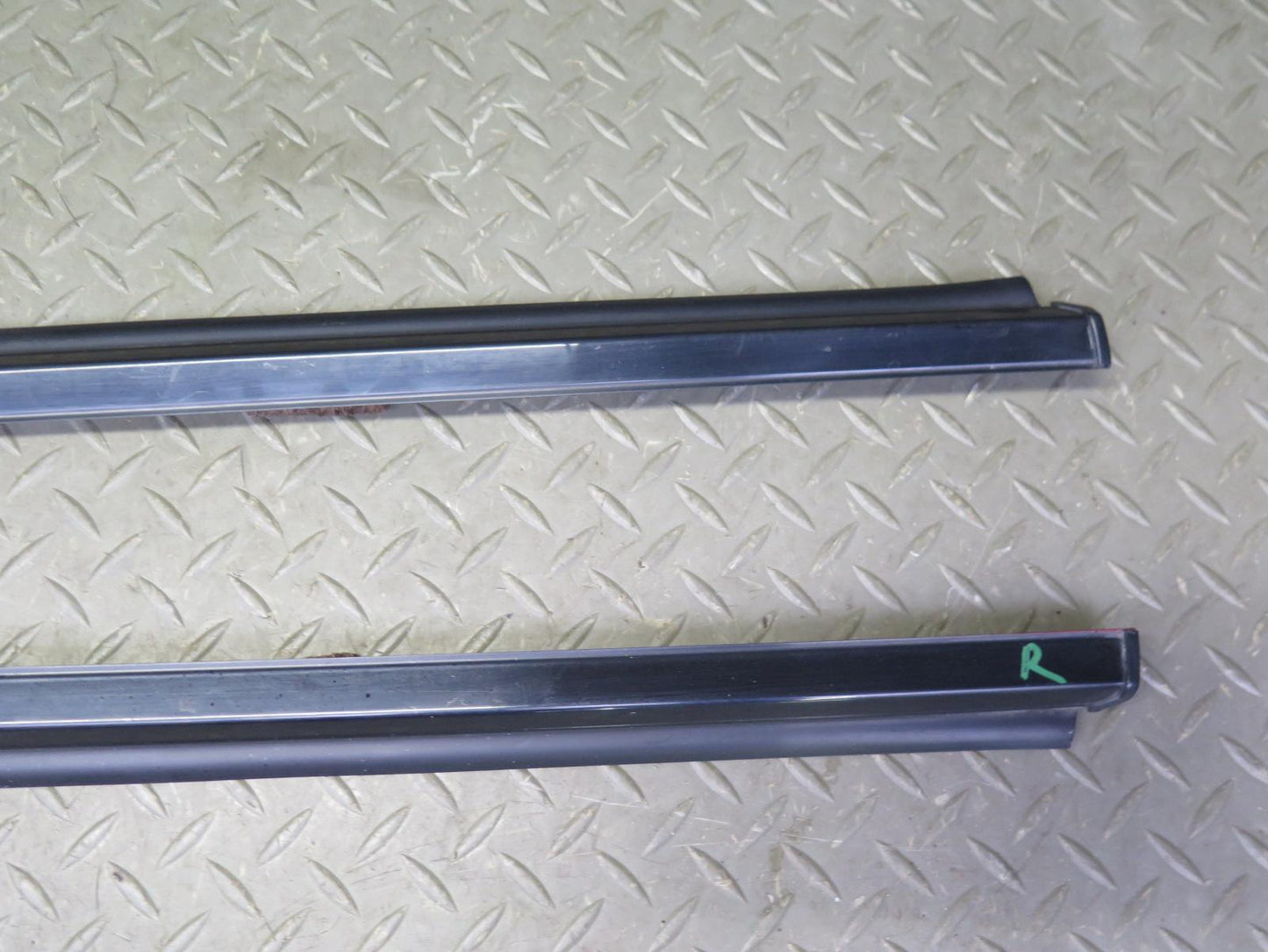 86-92 Toyota Supra MA70L Set of 2 Door Window Weatherstrip Molding OEM