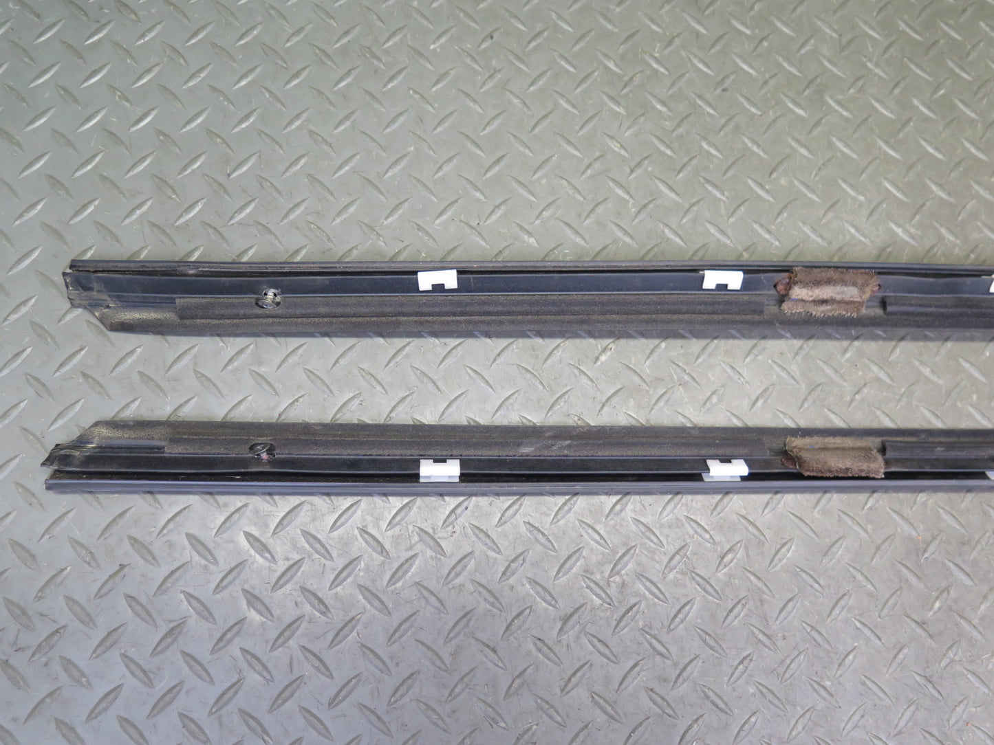 86-92 Toyota Supra MA70L Set of 2 Door Window Weatherstrip Molding OEM