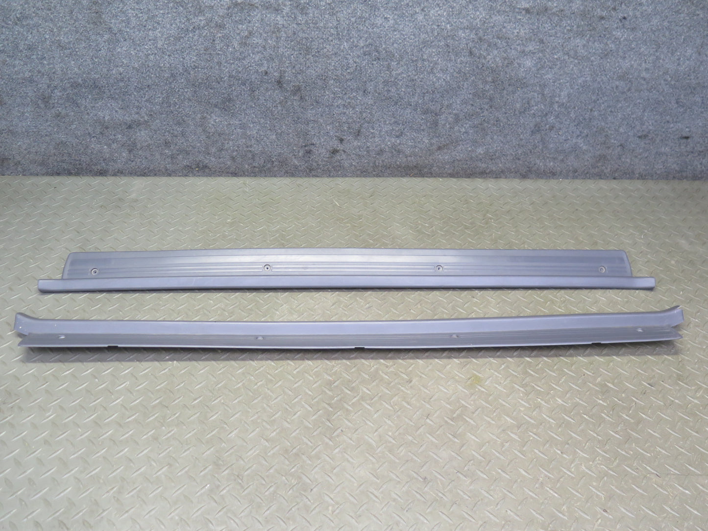 86-92 Toyota Supra MK3 Set of 2 Left & Right Door Scuff Sill Plate Trim OEM