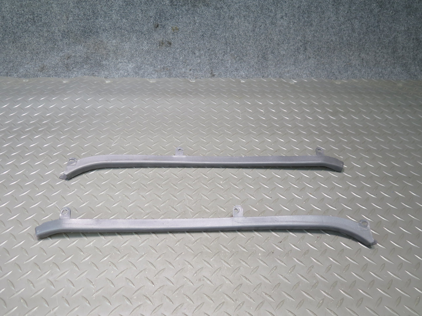 86-92 Toyota Supra MA70L Set of 2 Front Left & Right Door Sill Trim Cover OEM