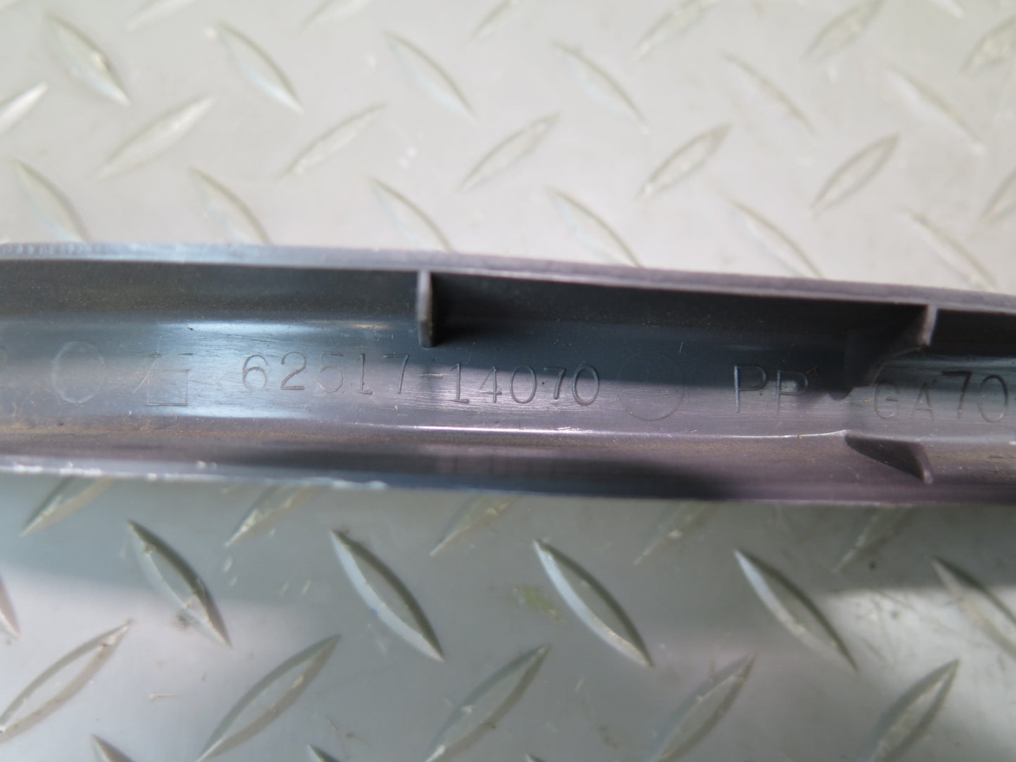 86-92 Toyota Supra MA70L Set of 2 Front Left & Right Door Sill Trim Cover OEM