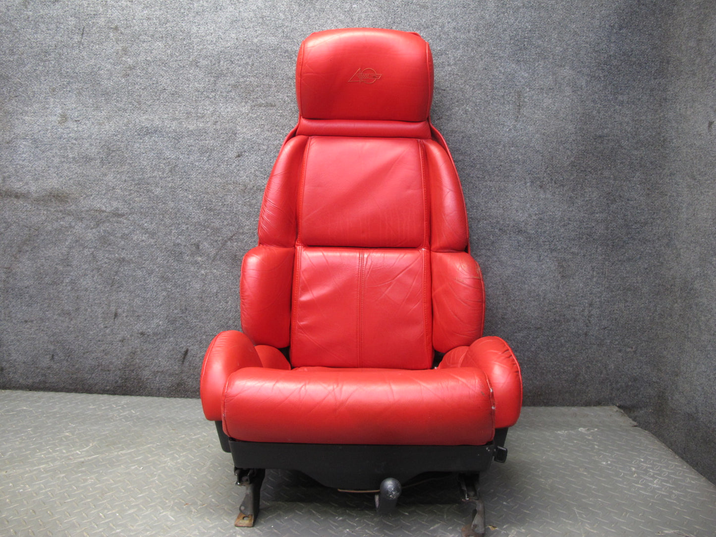 1993 Chevrolet Corvette C4 40TH Anniversary Set of 2 Front Leather Seat RED OEM