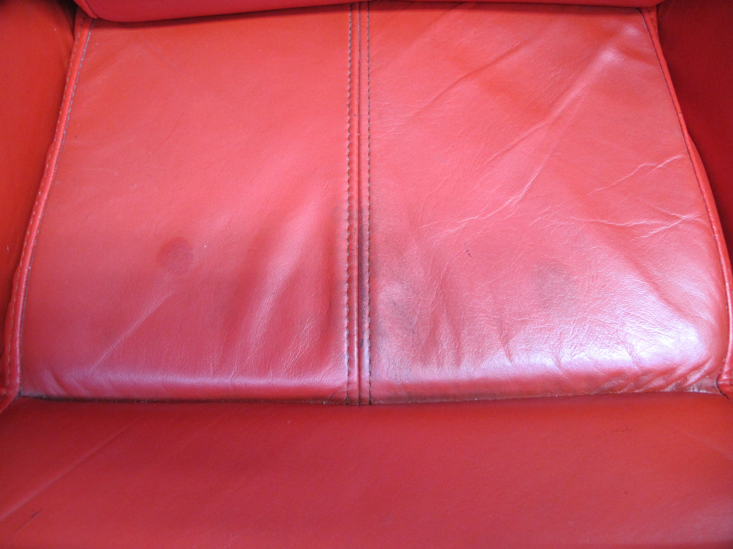 1993 Chevrolet Corvette C4 40TH Anniversary Set of 2 Front Leather Seat RED OEM