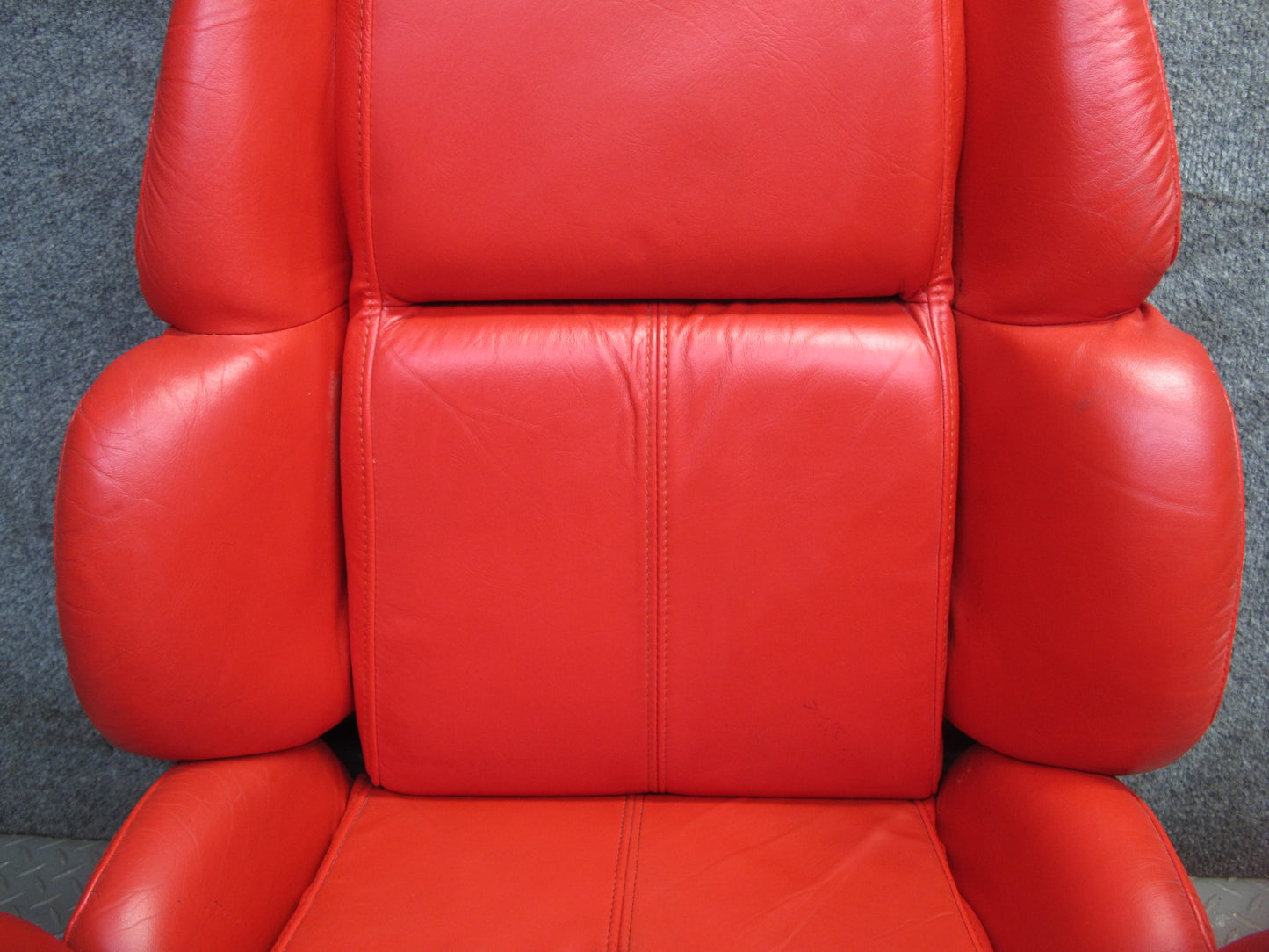 1993 Chevrolet Corvette C4 40TH Anniversary Set of 2 Front Leather Seat RED OEM