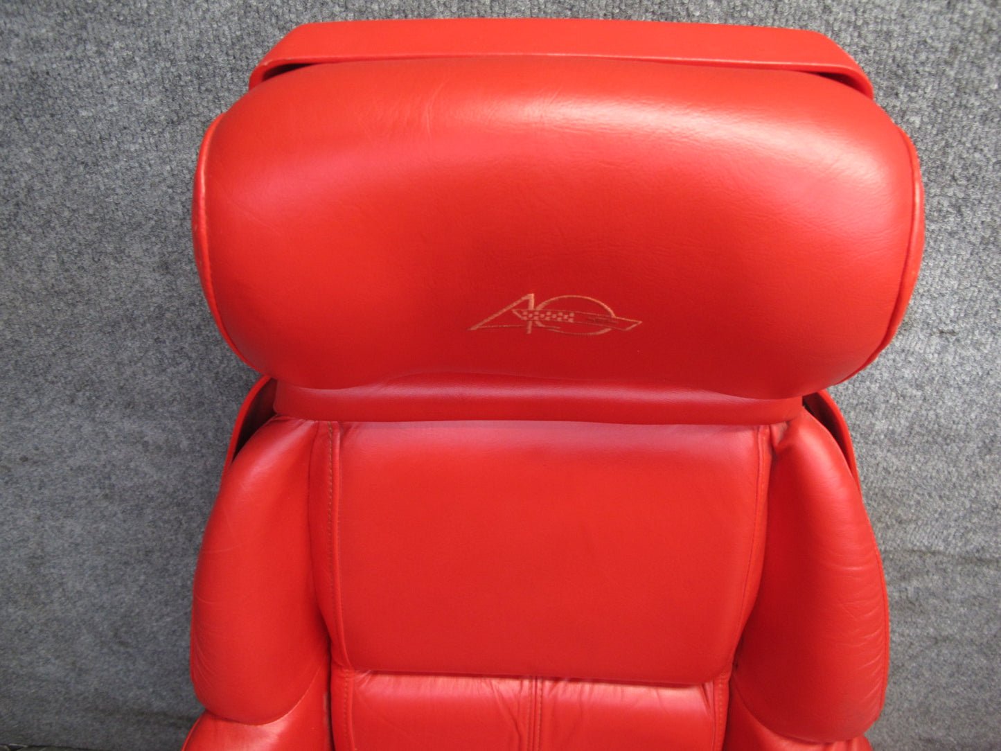 1993 Chevrolet Corvette C4 40TH Anniversary Set of 2 Front Leather Seat RED OEM