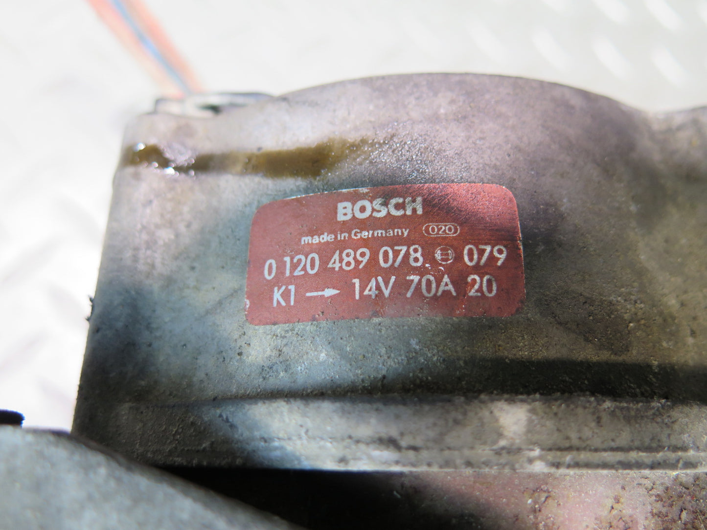 81-85 Mercedes R107 380SL 70AMP Engine Alternator Generator 0120489078 OEM