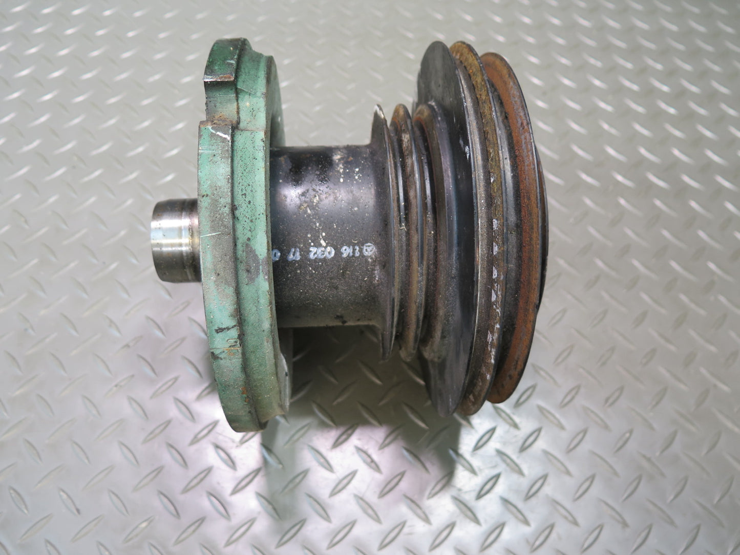81-85 Mercedes R107 380SL M116 Engine Crankshaft Pulley Harmonic Balancer OEM