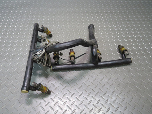 81-85 Mercedes R107 380SL 3.8L M116.962 Engine Fuel Rail w Injector Set OEM