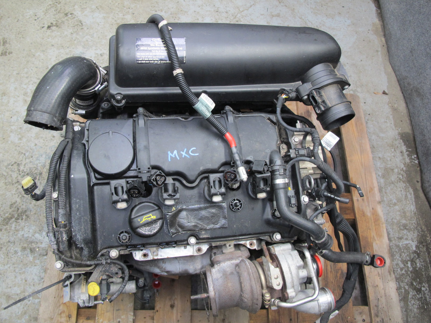 11-12 Mini Cooper S R55 R56 R57 R60 1.6L N18 Complete Engine Motor 124k Miles