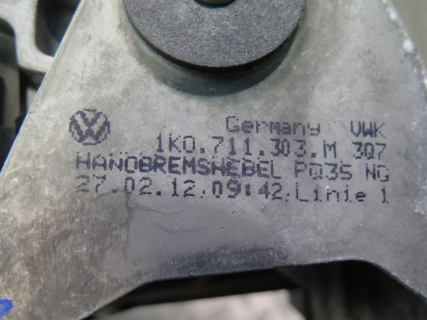10-14 Volkswagen VW Golf GTI R MK6 Emergency Parking Brake Handle Level OEM