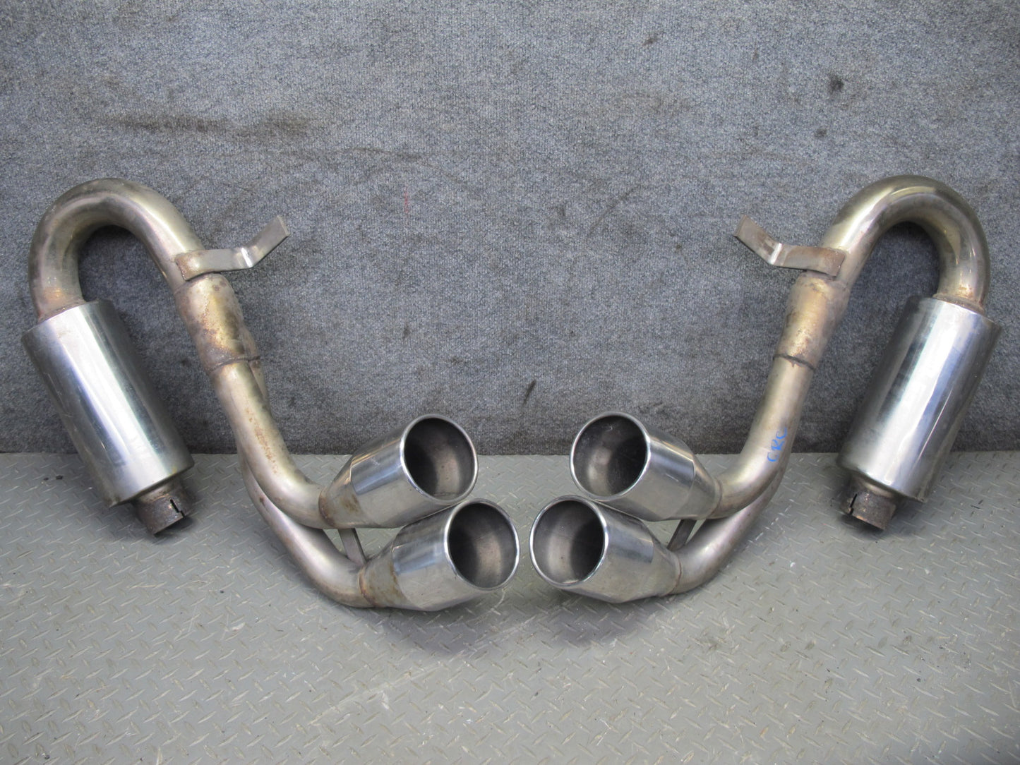 97-00 Chevrolet Corvette C5 Axle Catback Exhaust Aftermarket