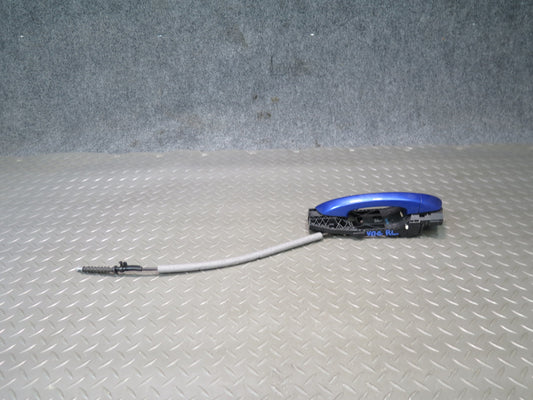 10-14 VW Golf GTI R MK6 4DOOR Rear Left Exterior Door Handle Blue OEM